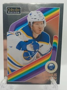 2023-24 OPC Platinum Retro Rasmus Dahlin #R-23 Buffalo Sabres - Picture 1 of 2