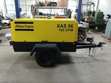Atlas Copco Xas96 185cfm Air Compressor John Deere 4045 Only 29 Original Hours