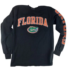 Florida Gators t shirt uomo piccoli fanatici manica lunga nero arancione stampa NCAA - Foto 1 di 6