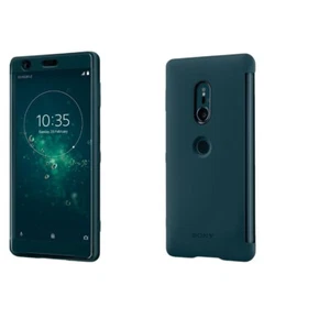 Genuine Style Cover Touch Case For SONY Xperia XZ2 SCTH40 -GREEN - Picture 1 of 6