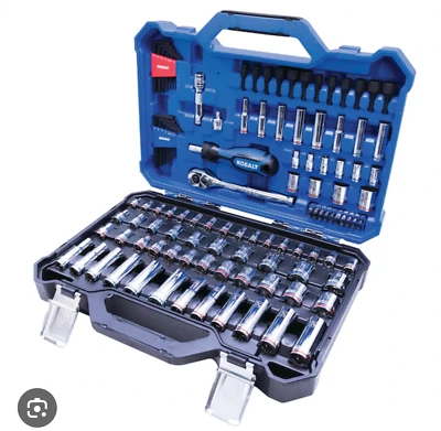 Juego de herramientas mecánicas métricas y SAE Kobalt 118 piezas NUEVO Foto 1 de 3