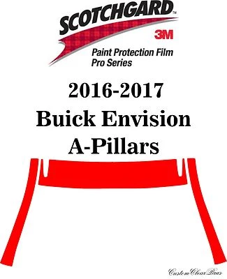 Película de protección de pintura 3M Scotchgard serie Pro transparente 2016 2017 Buick Envision Foto 1 de 3