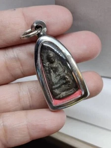 Thai Oldest Buddha Amulet Phra Rod Wat Mahawan Lampoon Province 1 of Benjapakee - Picture 1 of 6