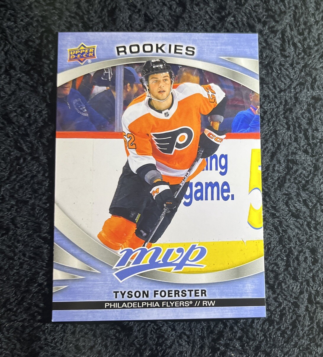 2023-24 Upper Deck MVP Ice Battles #246 Tyson Foerster RC Philadelphia Flyers