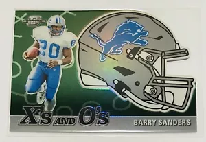 Panini Contenders Optic X’s And O’s Prizm 2023 troquelado Barry Sanders #XO-46 NFL - Imagen 1 de 2