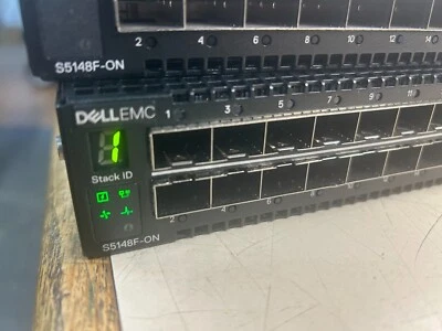 Dell S5148F-ON 48 Port 2x PSU OS10 Perpetual Lic. Rear to Front Airflow - Image 1 of 4