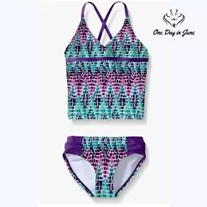 Kanu Surf Candy Beach Tankini Swimsuit Size 6 - Picture 1 of 5