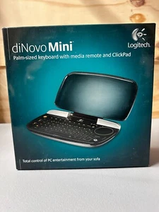 Logitech diNovo Mini Palm-sized keyboard with media remote and ClickPad NIB - Picture 1 of 5