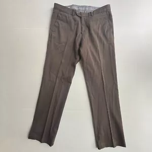 BALLIN Atwater Pant Chinos 32x31 Modern Fit Flat Front Stretch Supima Twill Gray - Picture 1 of 7