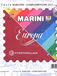 Fogli Marini Italia Repubblica versione Europa 2017 bar code complementari - Picture 1 of 1