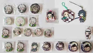 Demon Slayer Kimetsu no Yaiba Can Badge Keychain Acrylic stand etc 22 Price - Picture 1 of 13