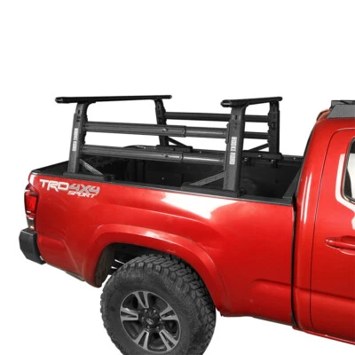 Fit All Toyota Nissan Pickup Extendable Bed Rack Aluminum Off-road Cargo Carrier Foto 1 de 4