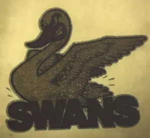Swans vintage retro tshirt print, Tourist, 1980s, Australiana - Foto 1 di 1