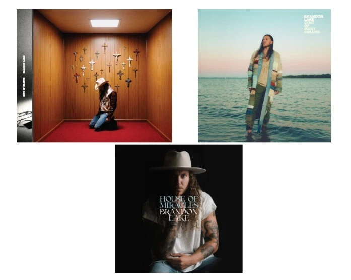 Brandon Lake King Of Hearts/Coat Of Many Colors/House Of Miracles 3 CD SPECIAL