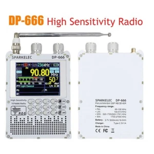 DP-666 High Sensitivity Full Band DSP Receiver FM/LW/MW/SW/OIRT Radio W/ Pen # - Picture 1 of 8