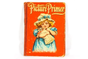 Picture Primer Victorian Illustrated Etchings Children Story Book 1903 - Picture 1 of 14