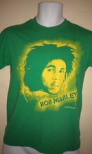 Vintage Bob Marley Ladies Medium Vtg Concert Tour T- Shirt 2005