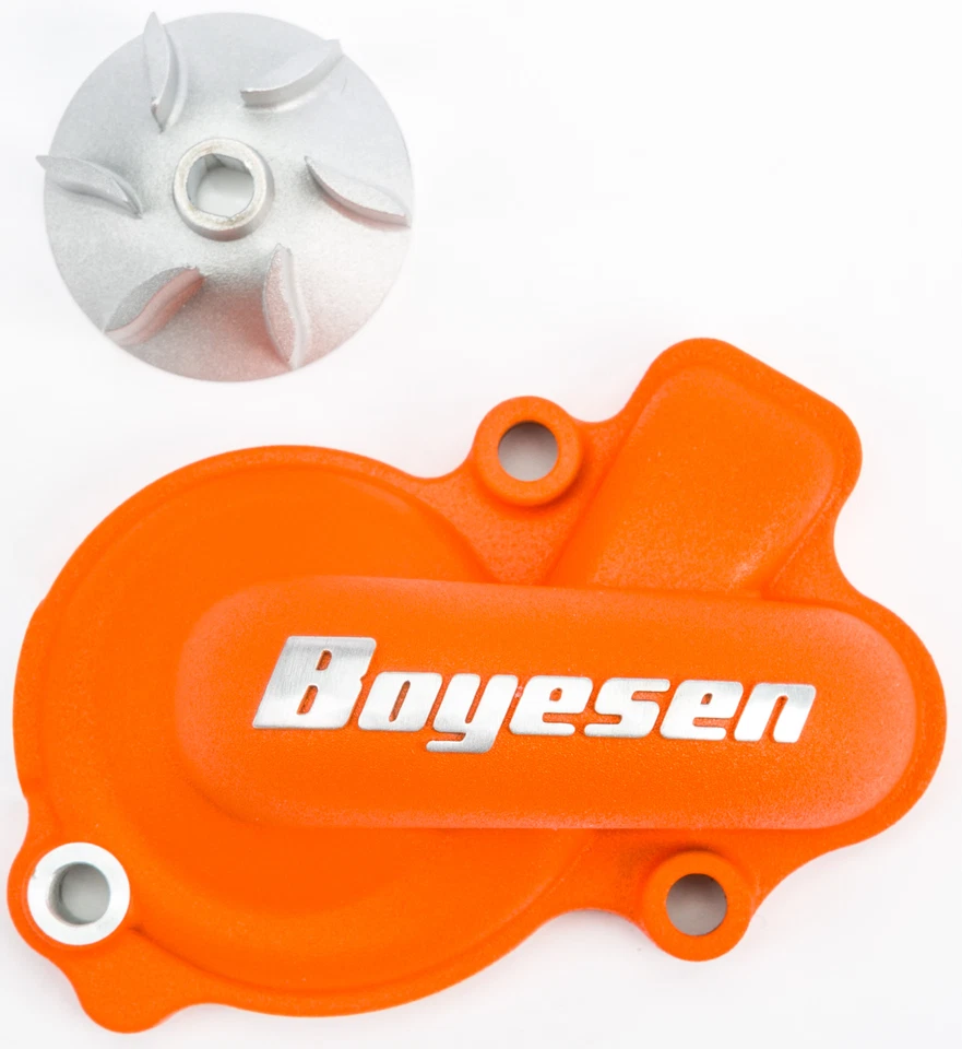 KIT DE CUBIERTA E IMPULSOR BOMBA DE AGUA BOYESEN 2012-2015 500 EXC-F KTM NARANJA WPK-45O Foto 1 de 1