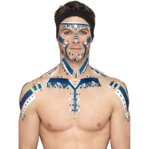 (249,64 EUR/l) Flüssiglatex Karneval Flüssiges Latex Blau 56 ml Schminke - Bild 1 von 2