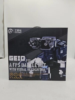GJS GEIO Gaming Battle Robots BLUE  version AFPS BATTLE BOT VISUAL REC NEW  - Image 1 of 4