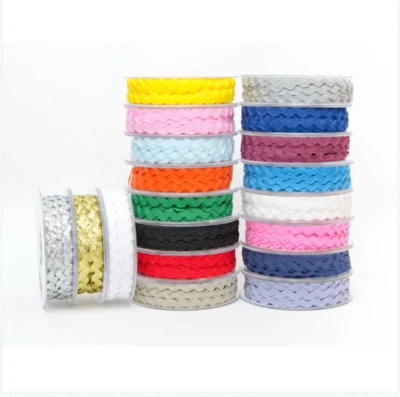 Ric Rac Braid Trim Narrow & Wide Width 6mm or 13mm Sewing Craft - Image 1 of 4