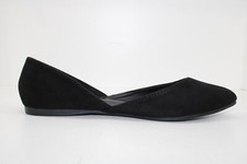 Ollio Women's Shoes Faux Leather Slip On Comfort Light, Black 1, Size 8.0 Hnee