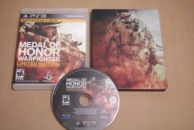 Medal of Honor Warfighter Limited Edition + Steelbook Metal Case PS3 Game - Image 1 of 4
