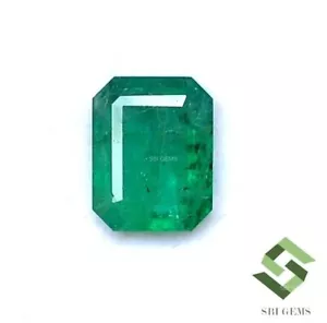 2.42 CTS Natural Emerald Octagon Loose Faceted Unique Gemstone 10x7.8x4.25 mm - Picture 1 of 11