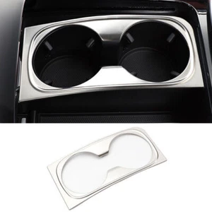 Borde de vaso consola central de acero plateado para Benz Clase S W223 2021-2022 - Imagen 1 de 8
