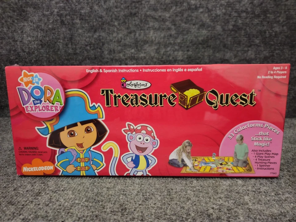 Nickelodeon Nick Jr. Dora The Explorer TREASURE QUEST Game - Image 1 of 4