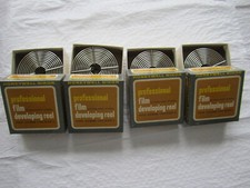 4 stainless steel film developing reels for 35mm film