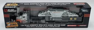 Remolque de volteo Kenworth W900 2008 semi con manac escala 1/64 NTTC por DCP - Imagen 1 de 11