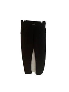 Ivivva Girl's Black Fleece Joggers Sz 10 - Picture 1 of 4