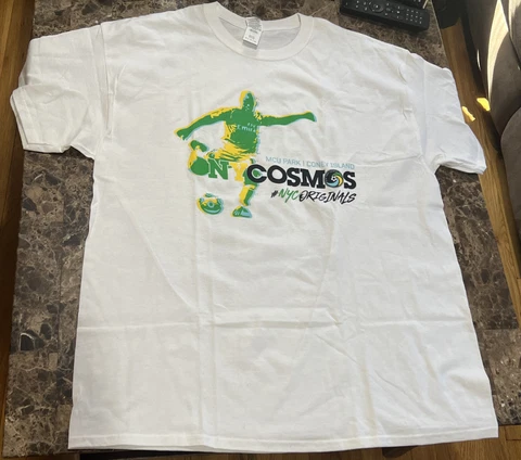 VINTAGE 2017 NY NEW YORK BROOKLYN COSMOS SENNA T SHIRT SGA XL CONEY ISLAND Cover