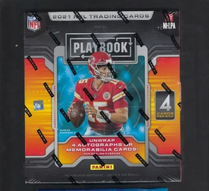 2021 Panini Playbook Football Sealed Hobby Box - Picture 1 of 1