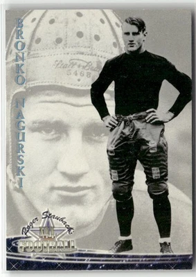 1994 TED WILLIAMS ROGER STAUBACH'S NFL #12 BRONKO NAGURSKI CHICAGO BEARS - Image 1 of 2