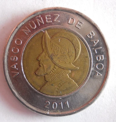 2011 PANAMA BALBOA - Great Coin - FREE SHIPPING - Panama Bin #A - Image 1 of 2