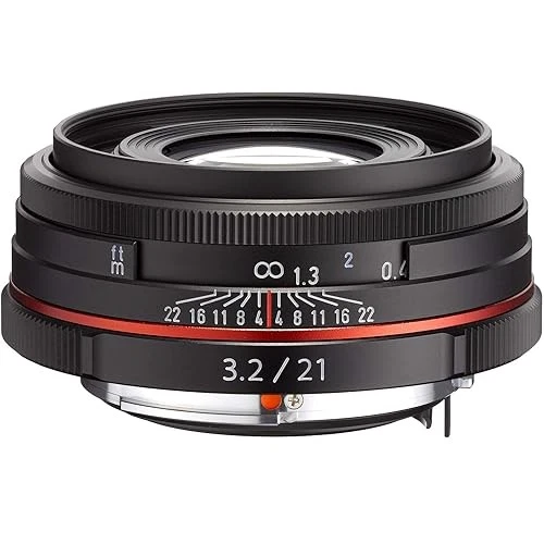 PENTAX Thin Wide Angle Single Focus Lens HD PENTAX-DA 21mm F3.2AL Limited Black - Image 1 of 2