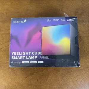 YEELIGHT Cube Smart Table Ambient Lamp, Panel Light, 16 Million Colors Option... - Picture 1 of 2