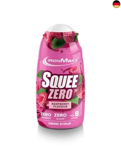 IronMaxx SqueeZero - Raspberry 65ml Sirup, Erfrischendes Geschmackserlebnis für  - Bild 1 von 6