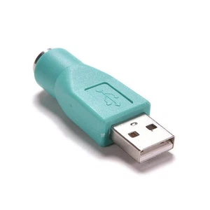 1pcs USB Male to PS2 For PS/2 Female Cable Adapter Converter For Computers PC - Picture 1 of 6