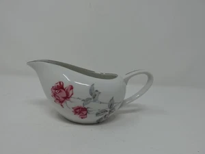A.D.S Japan Autumn Rose 1832 Sauciere Milchkännchen Porzellan Platinrand - Bild 1 von 5