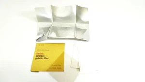 Kodak Wratten Gelatin Filter 3 x 3" No.81A Excellent, used condition in foil w - Picture 1 of 1