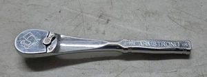 Armstrong 10-992 1/4 Inch Drive Ratchet Reversible Used USA Made. Tested Works. - Picture 1 of 8