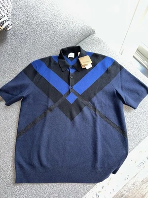 Suéter de manga corta Burberry London para hombre talla grande Foto 1 de 4