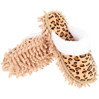  Putz Hausschuhe Putzpantoffeln Waschbar Wiederverwendbare Mopschuhe - Bild 1 von 4