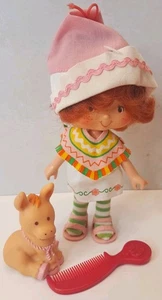 Strawberry Shortcake Cafe Ole & Burrito American Greetings 1983 Doll Vintage - Picture 1 of 7