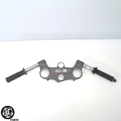 08-09 BUELL 1125R UPPER TRIPLE TREE CLAMP CLAMP CLIP ON HANDLEBAR LEFT RIGHT - Image 1 of 4
