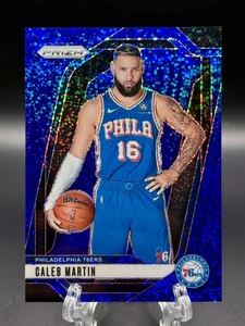 2024-25 Caleb Martin Panini Prizm Blue Sparkle #061/144 76ers - Picture 1 of 2