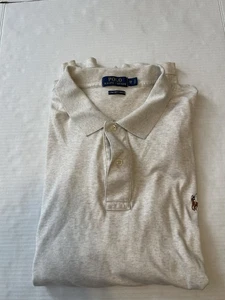 Polo Ralph Lauren Pima Soft Touch Polo Mens 3XB Short Sleeve Tan Flesh Pony - Picture 1 of 6